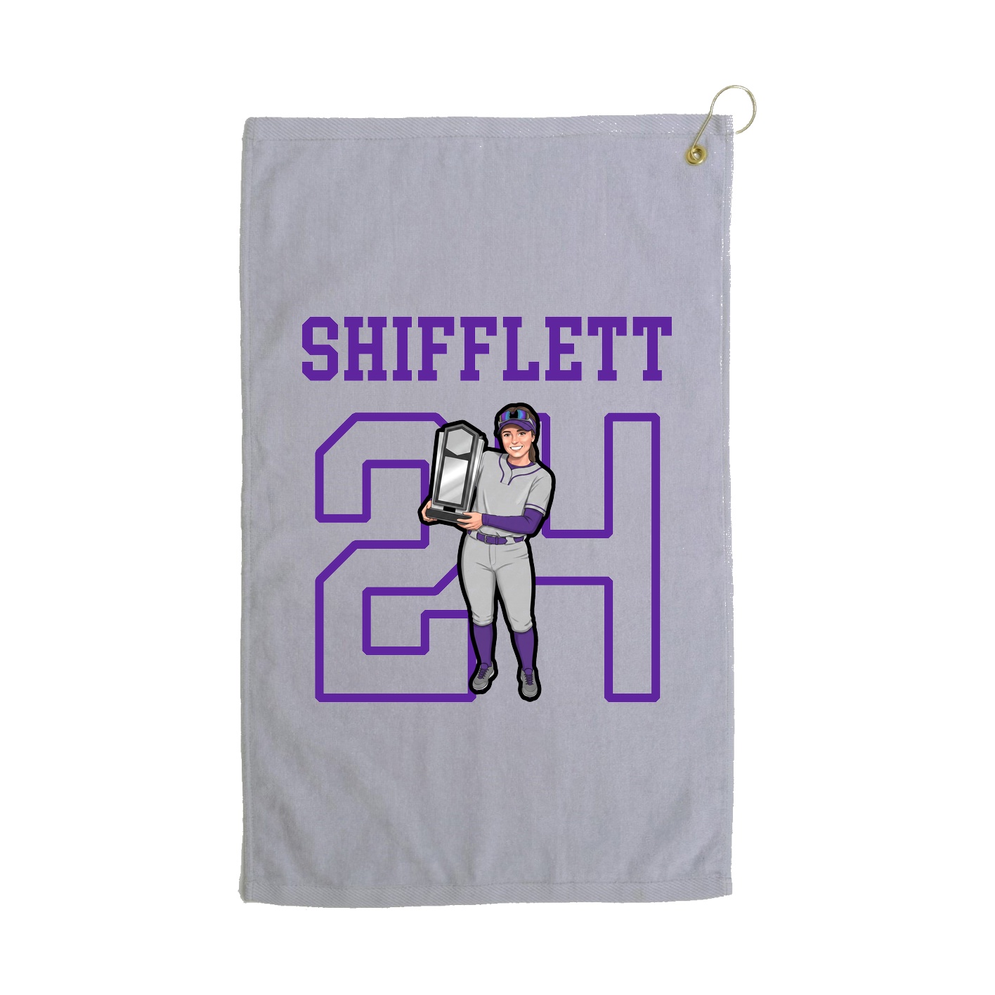 Golf Towel — Shirsey in Grey