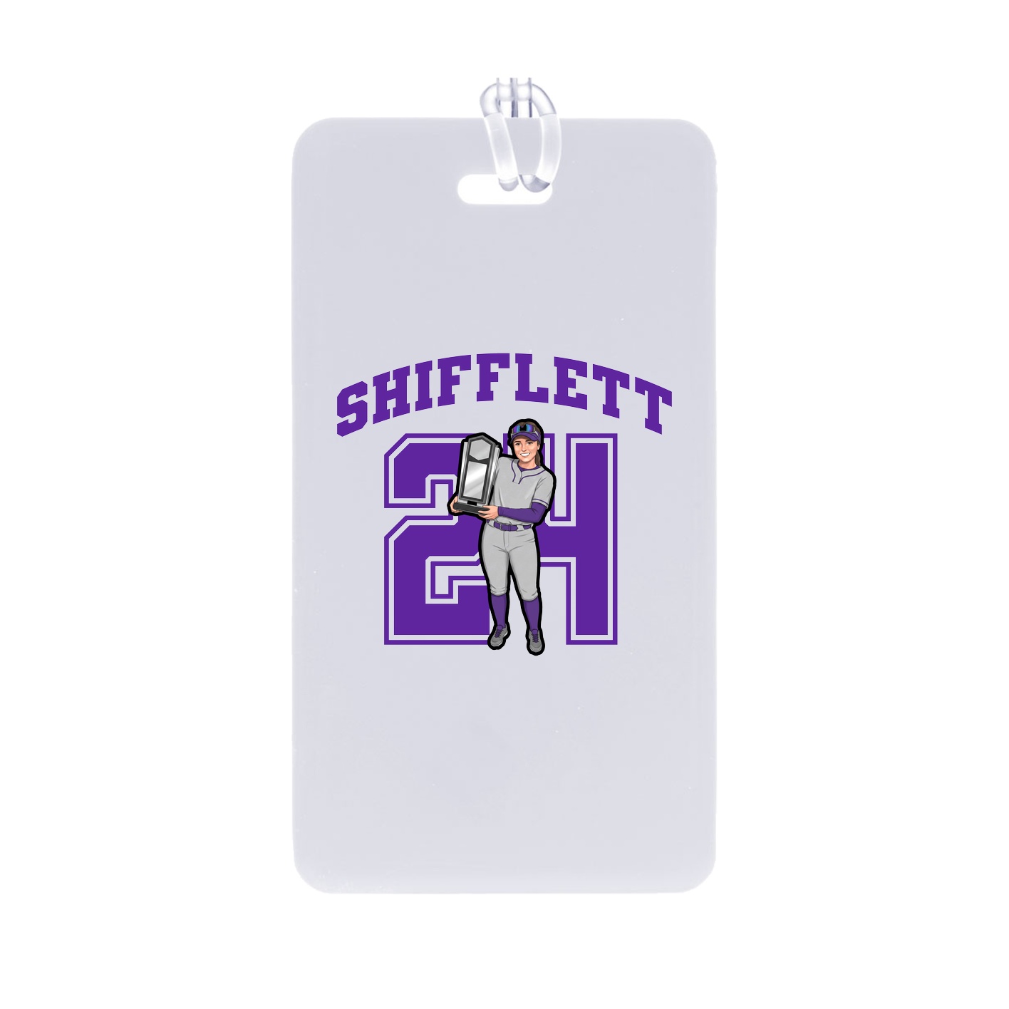 Bag Tag — Number in Classic
