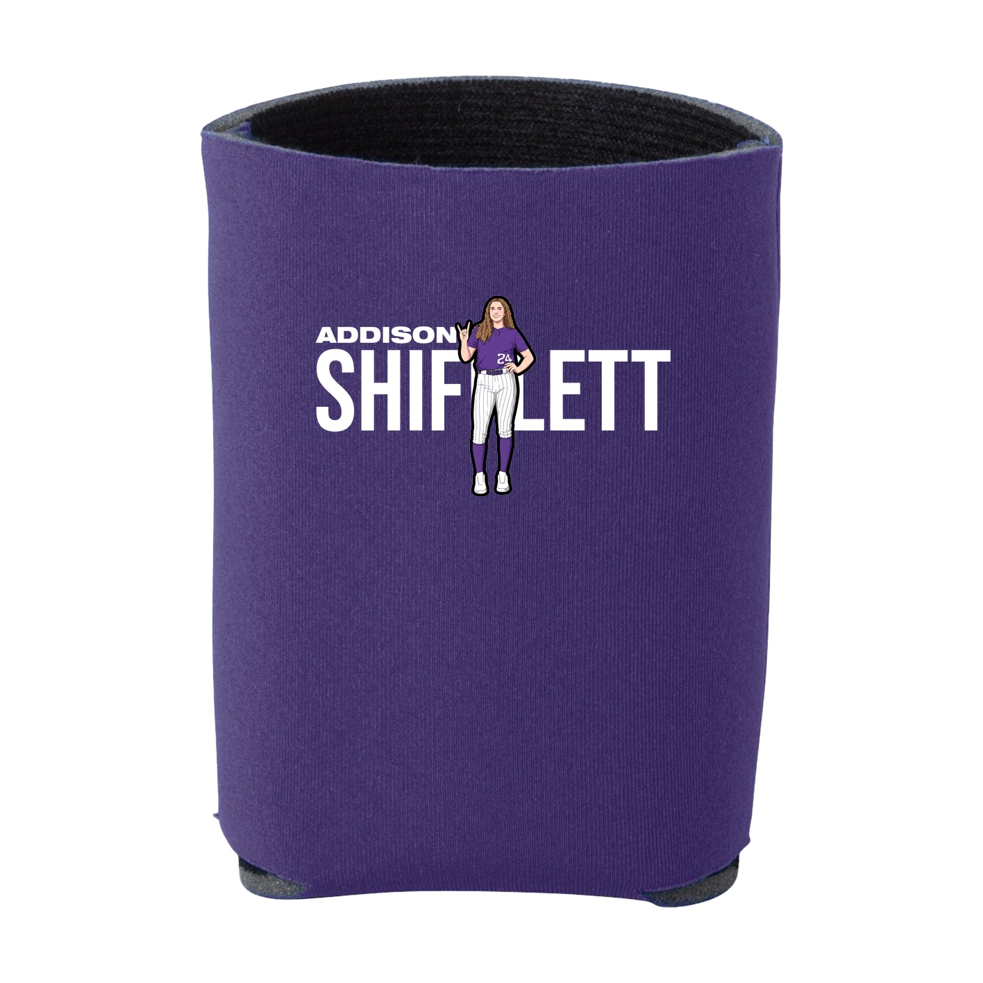 Can Holder — Player Name in Purple