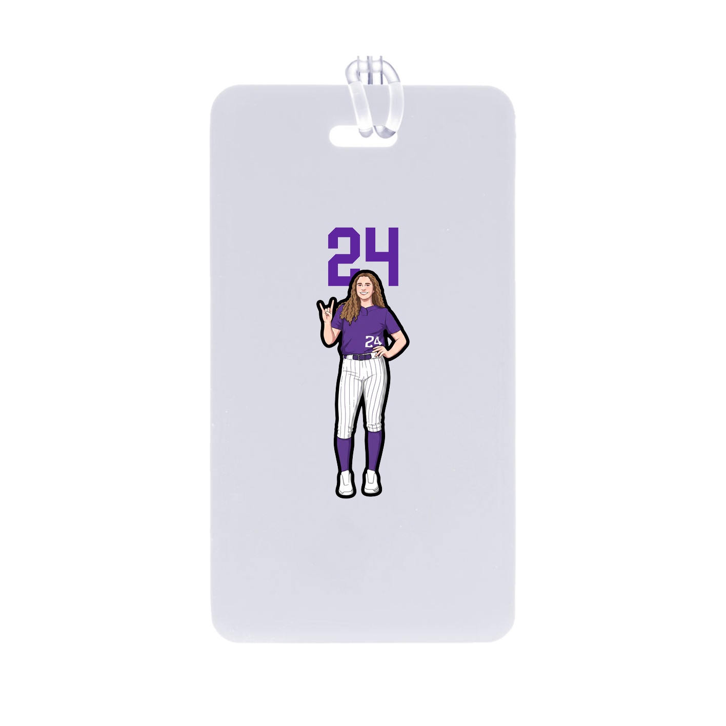 Bag Tag — Number Top in Classic