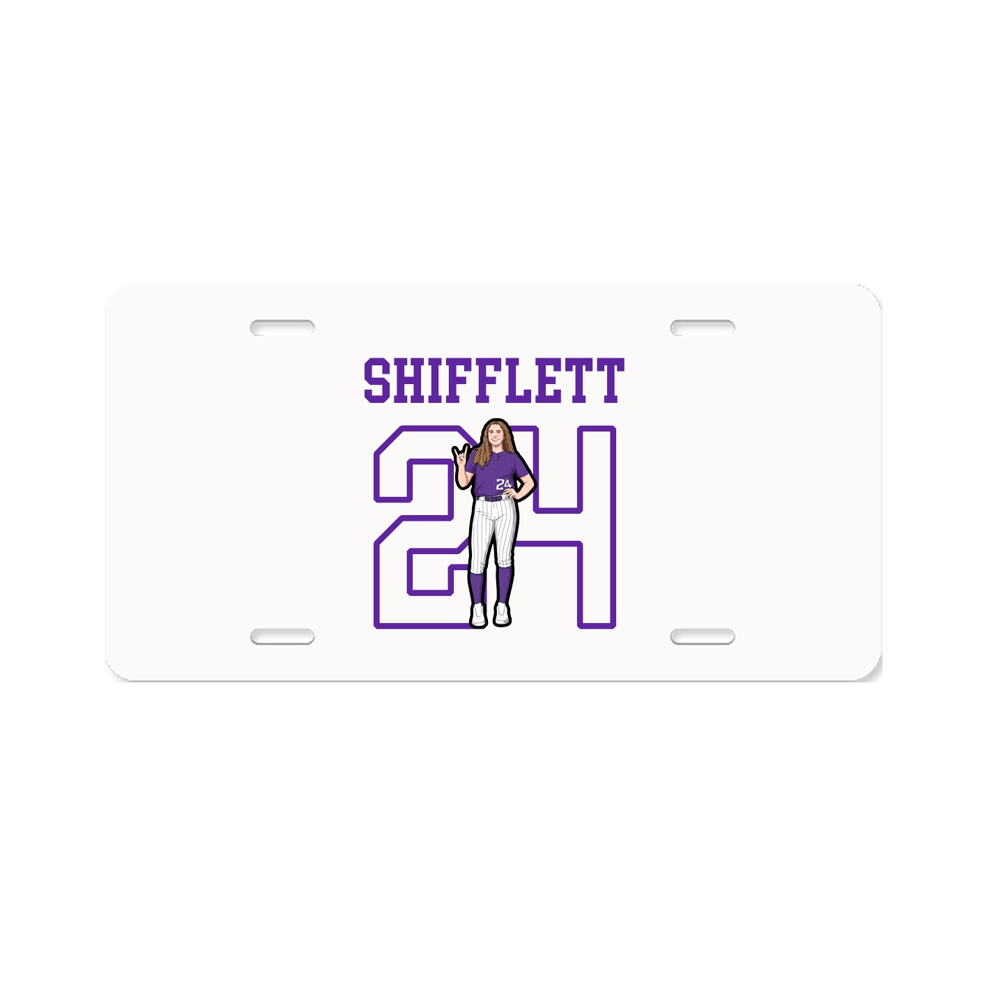 License Plate — Shirsey in Classic