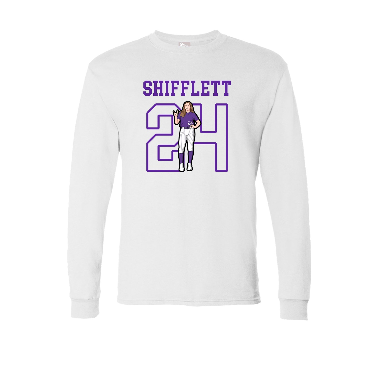 Long Sleeve Tee — Shirsey in White