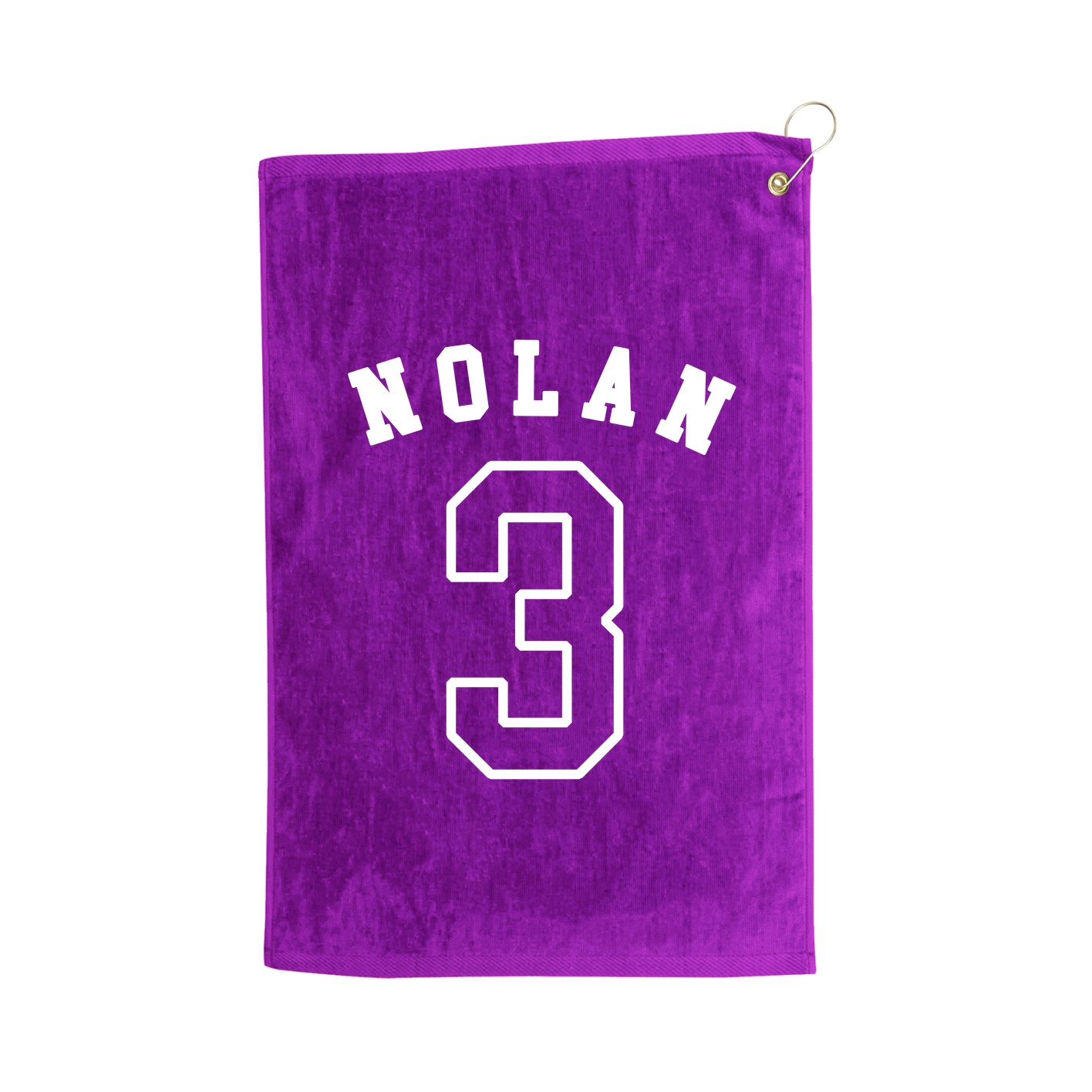 Golf Towel — Shirsey Arch in Purple