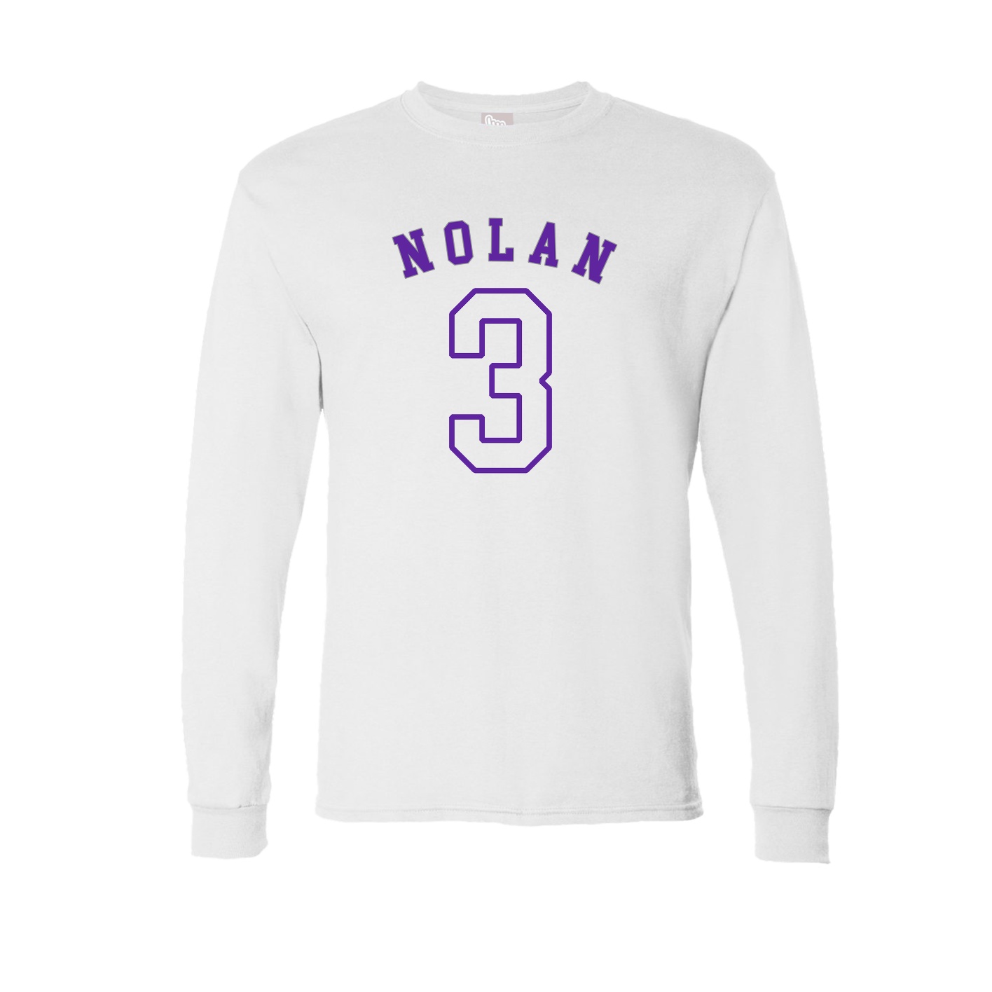 Long Sleeve Tee — Shirsey Arch in White