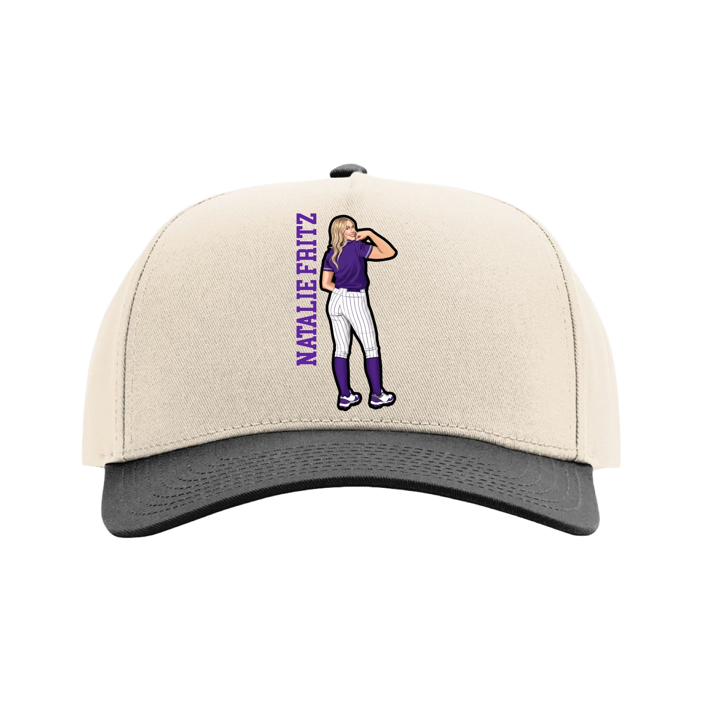 Full Fabric Five-Panel Champ Cap