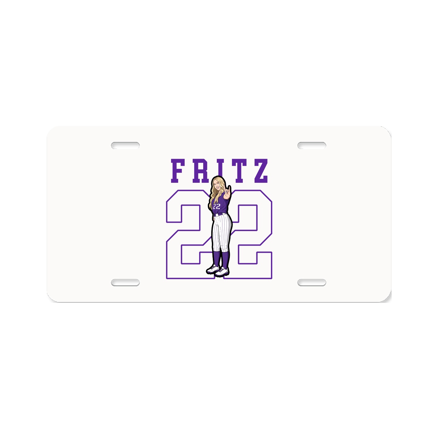 License Plate — Shirsey in Classic