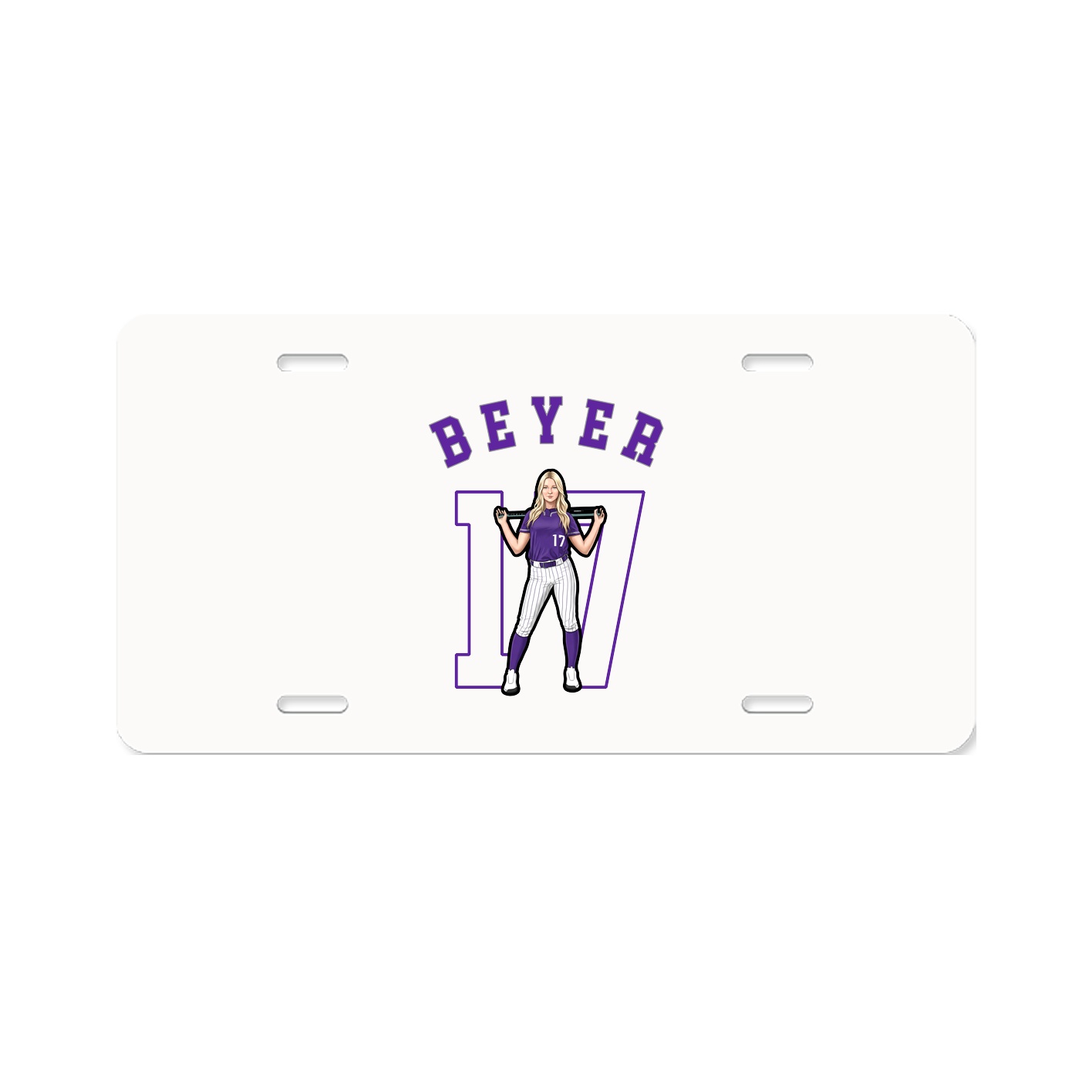 License Plate — Shirsey Arch in Classic