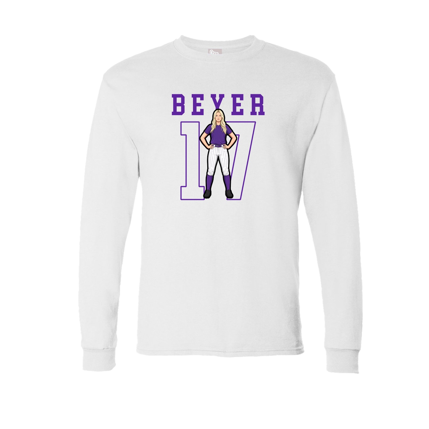 Long Sleeve Tee — Shirsey in White