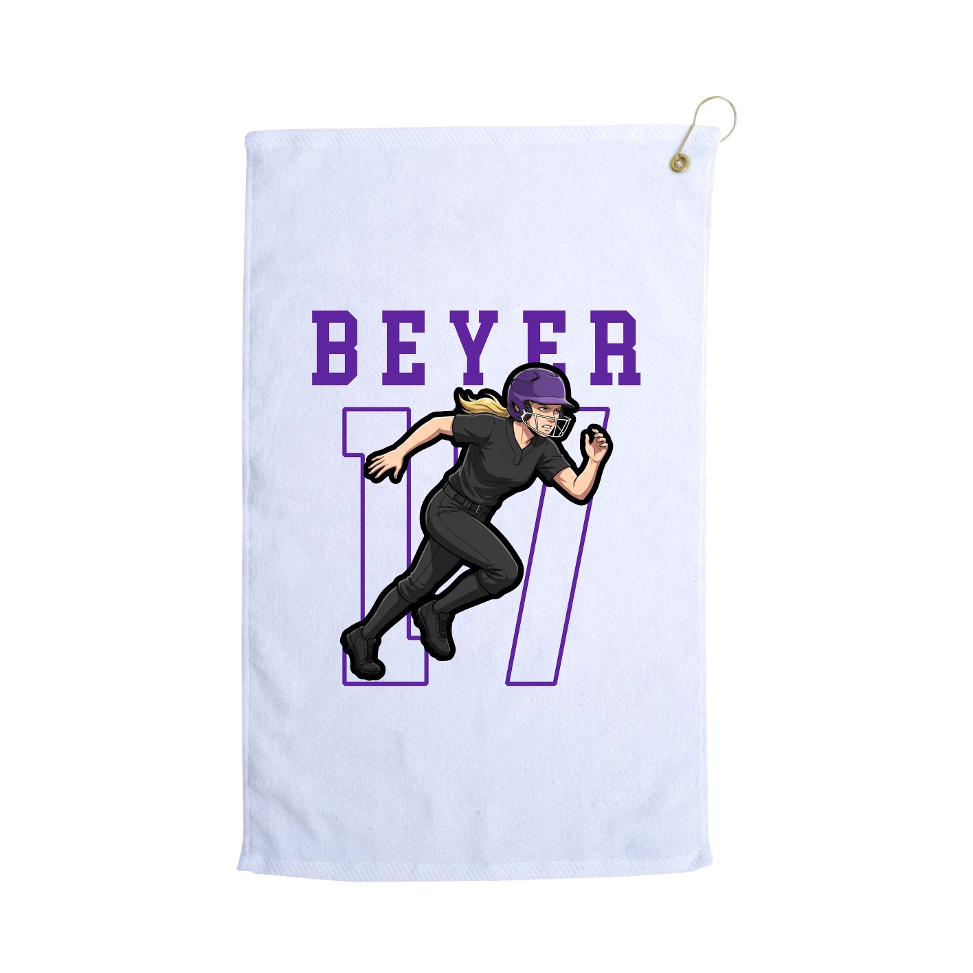 Golf Towel — Shirsey in White