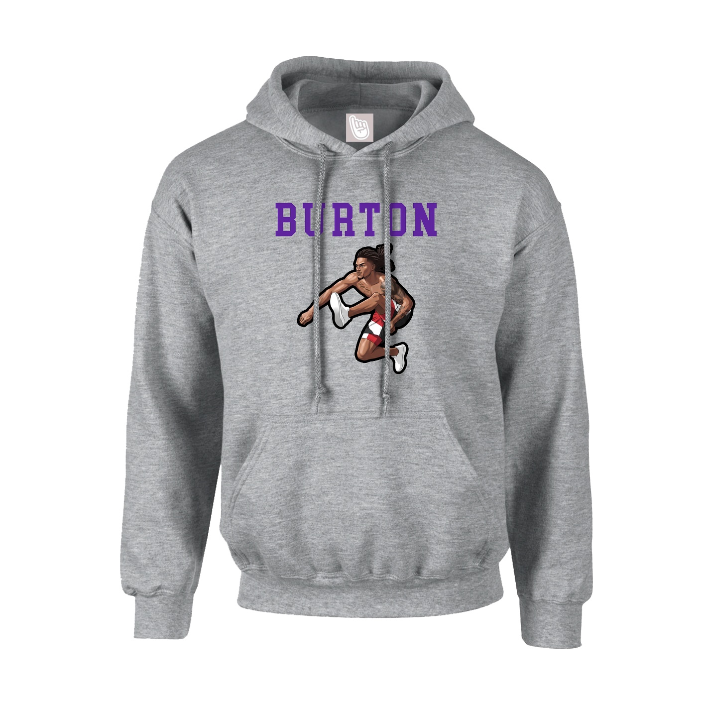 Hoodie — Shirsey in Grey