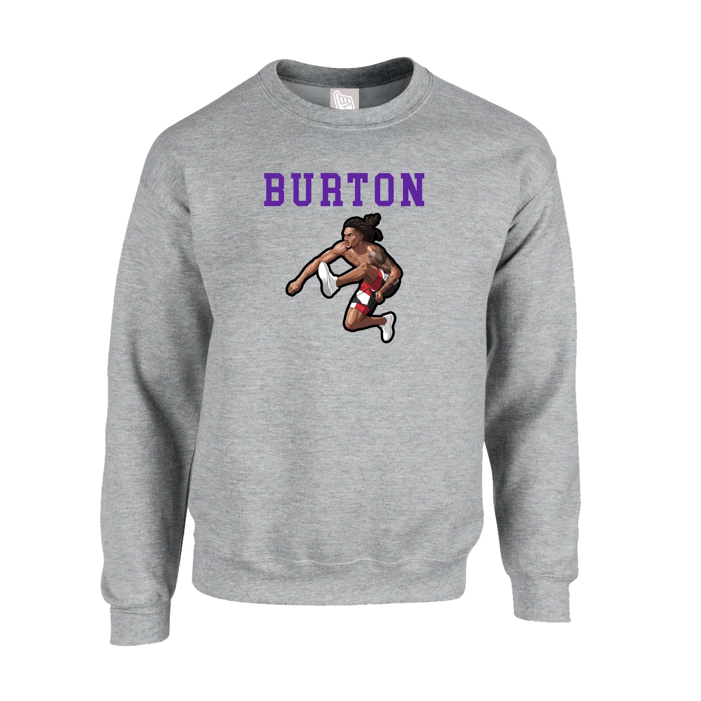 Fleece Crew — Shirsey in Grey