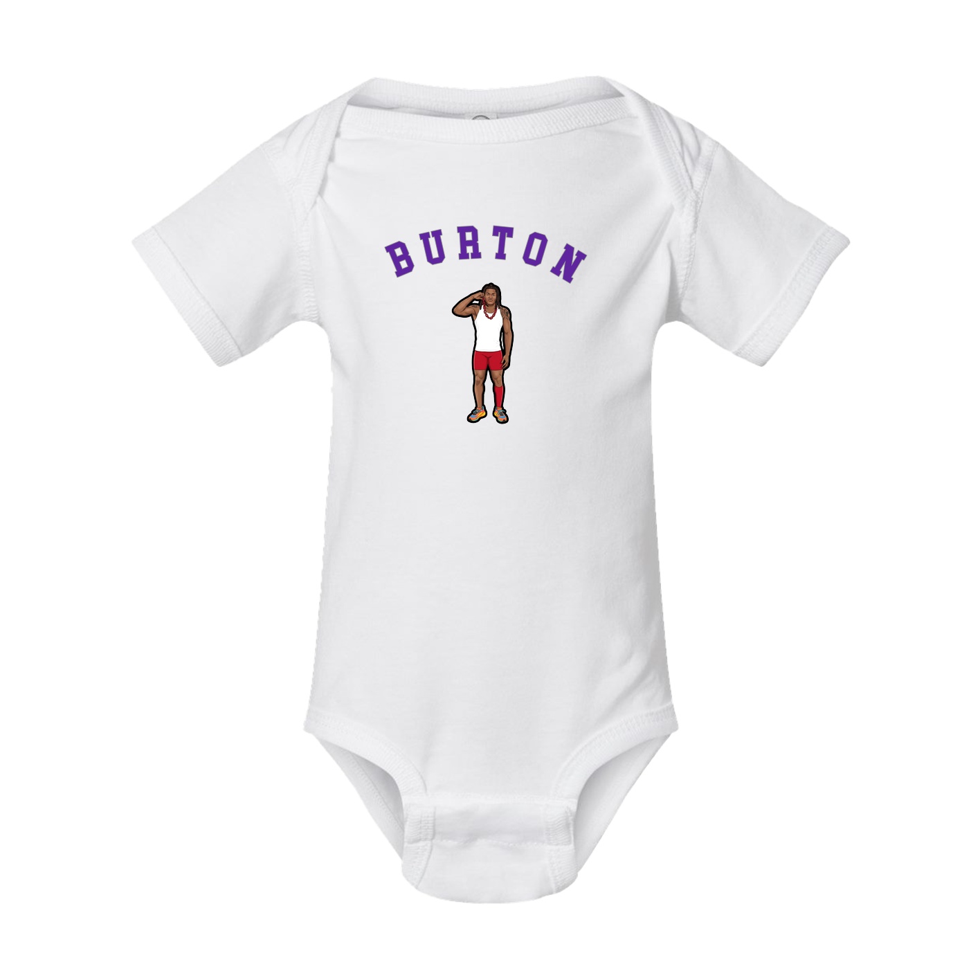 Baby Onesie — Shirsey Arch in White