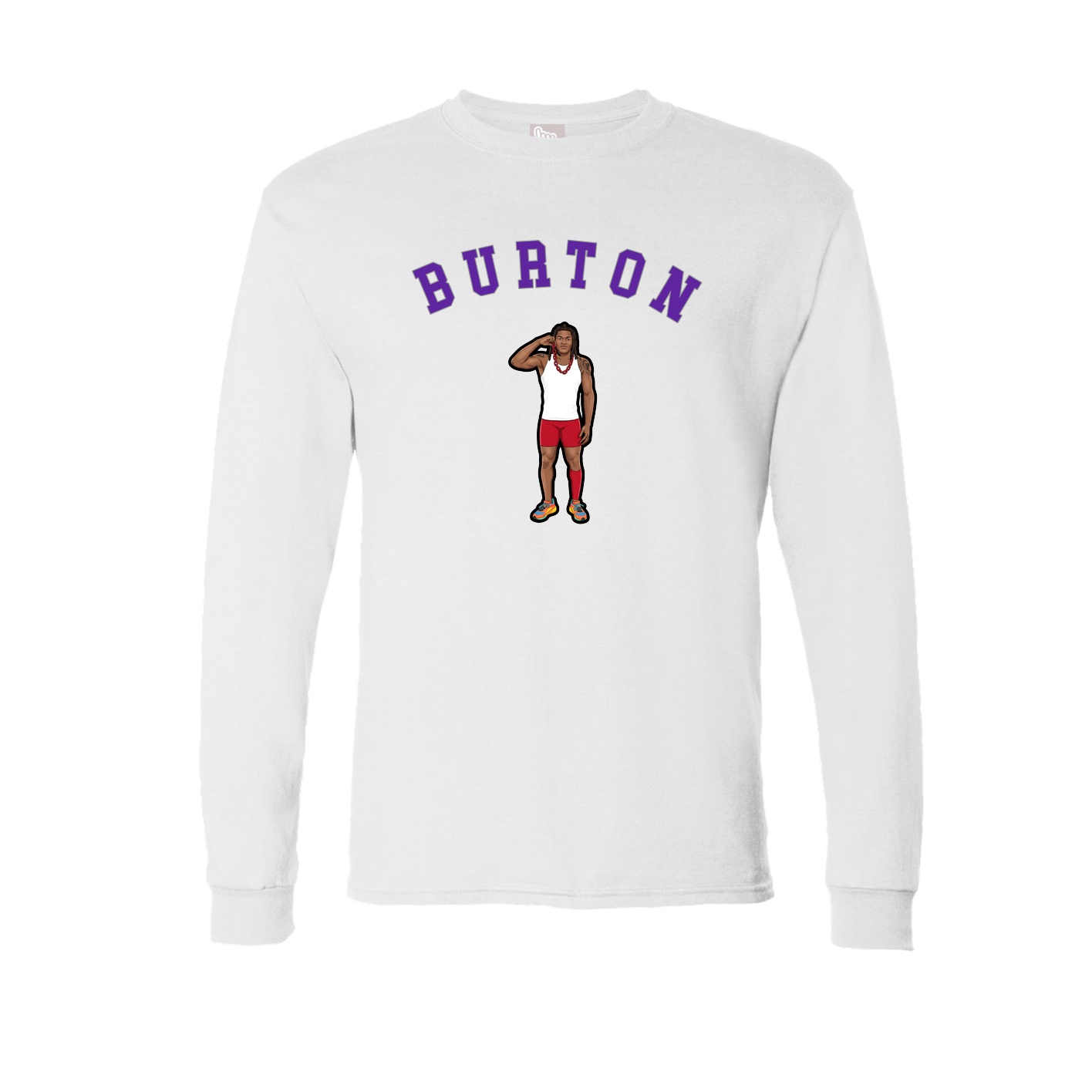 Long Sleeve Tee — Shirsey Arch in White