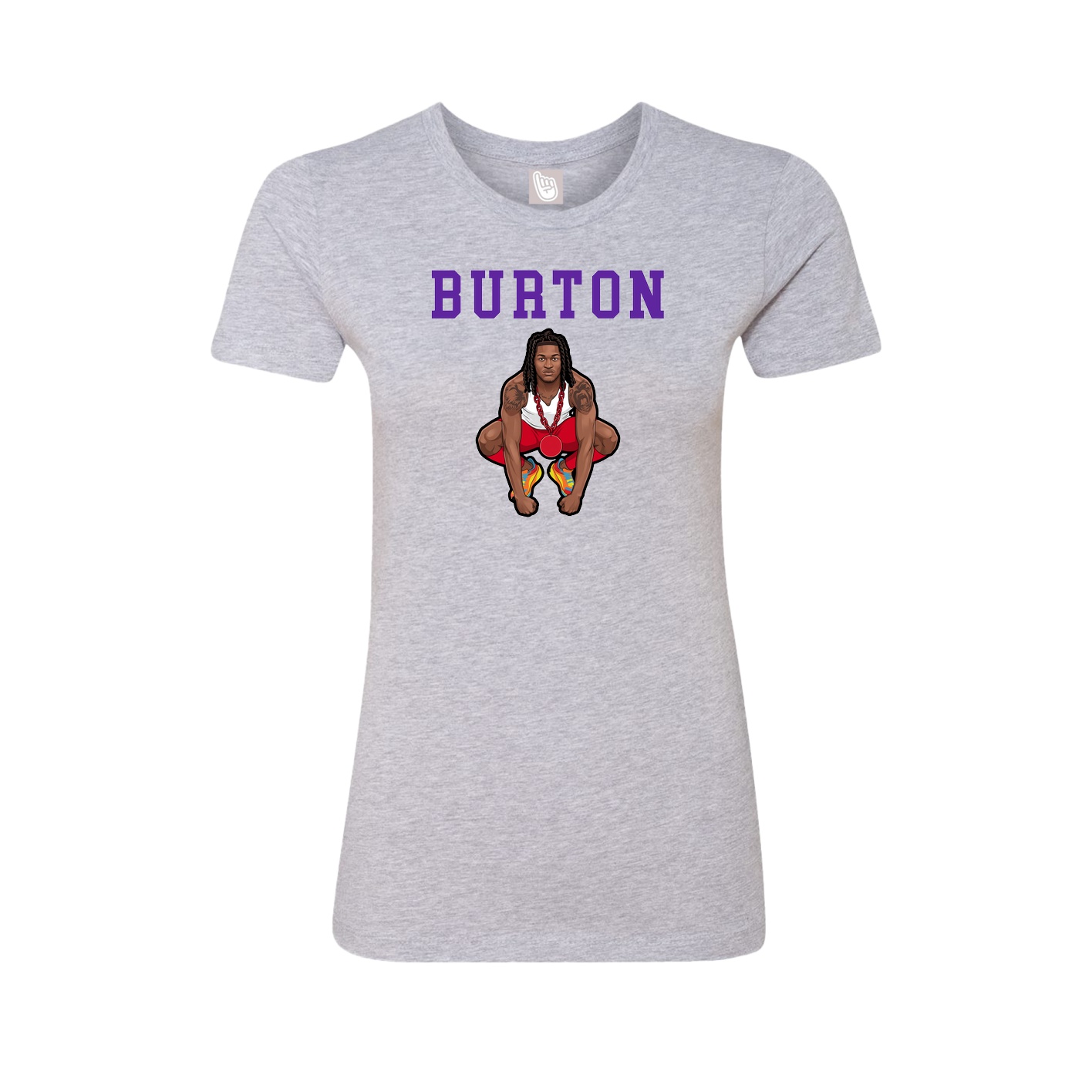 Fitted Women's Tee — Shirsey in Grey