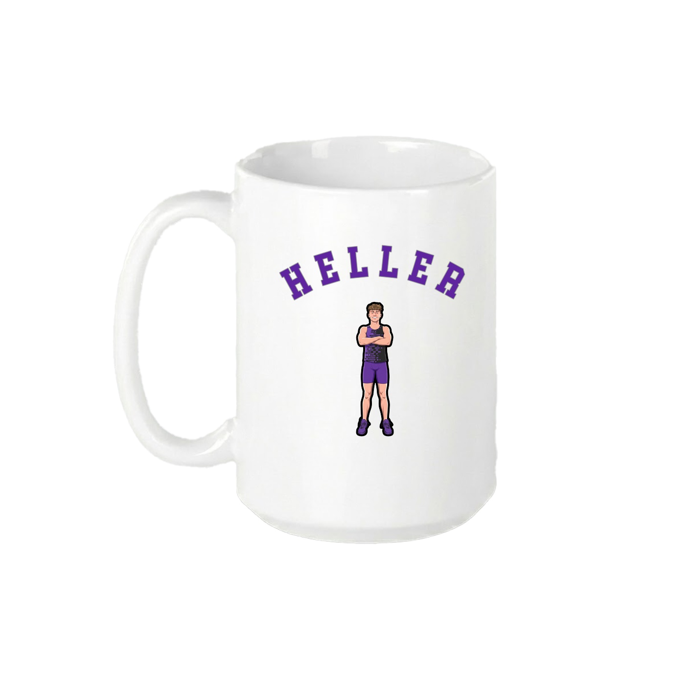 15oz Coffee Mug — Shirsey Arch in White