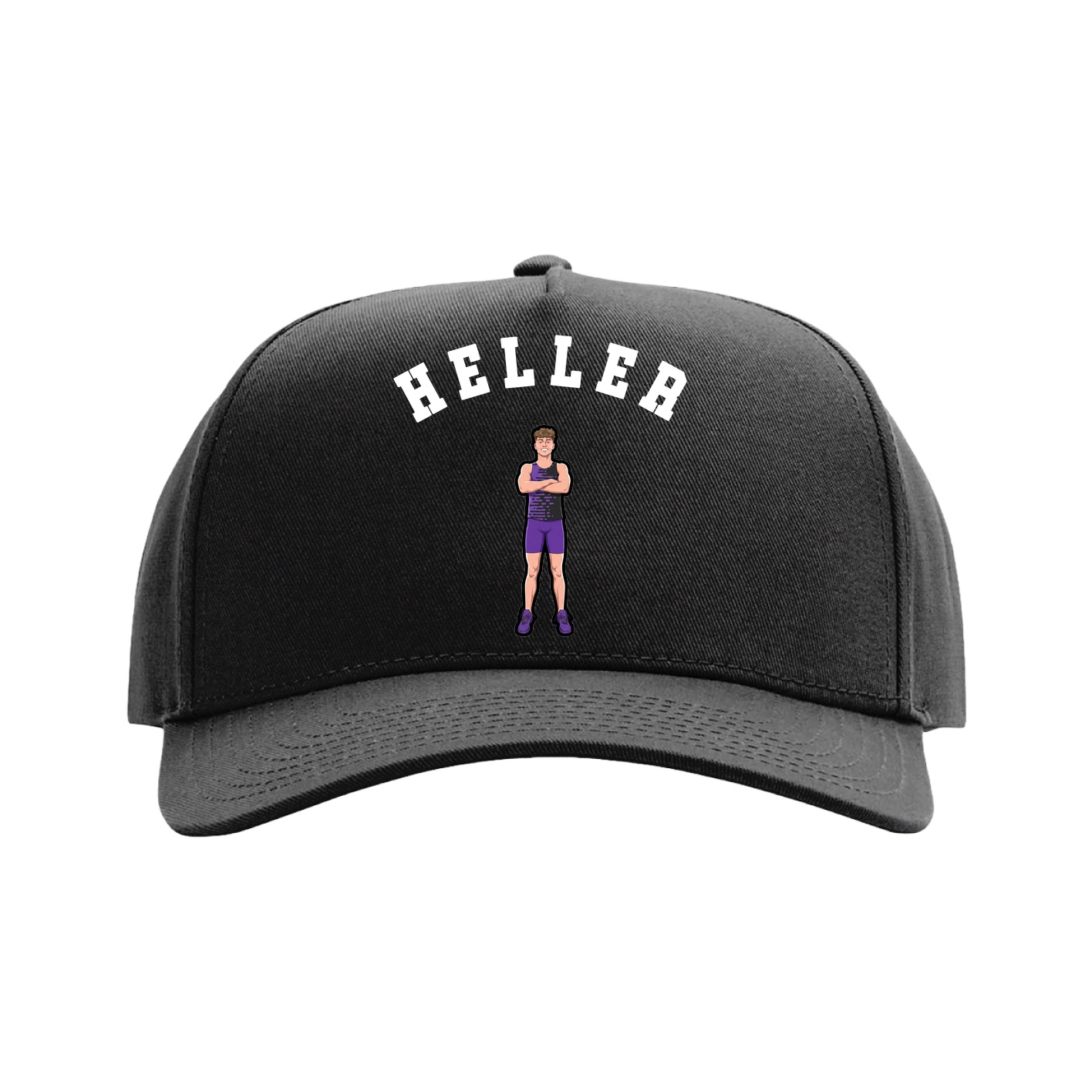 Full Fabric Five-Panel Champ Cap