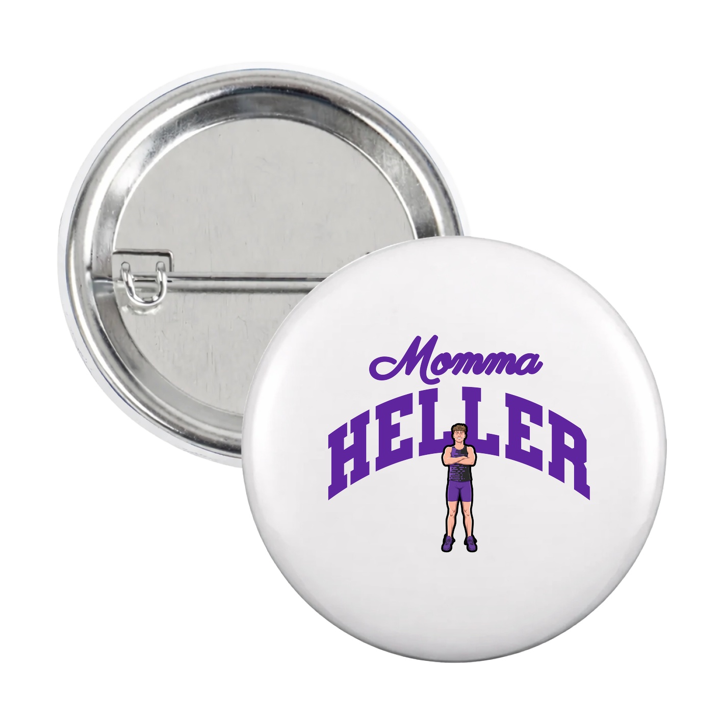 Game Day Button — Mothers Day Arch in White