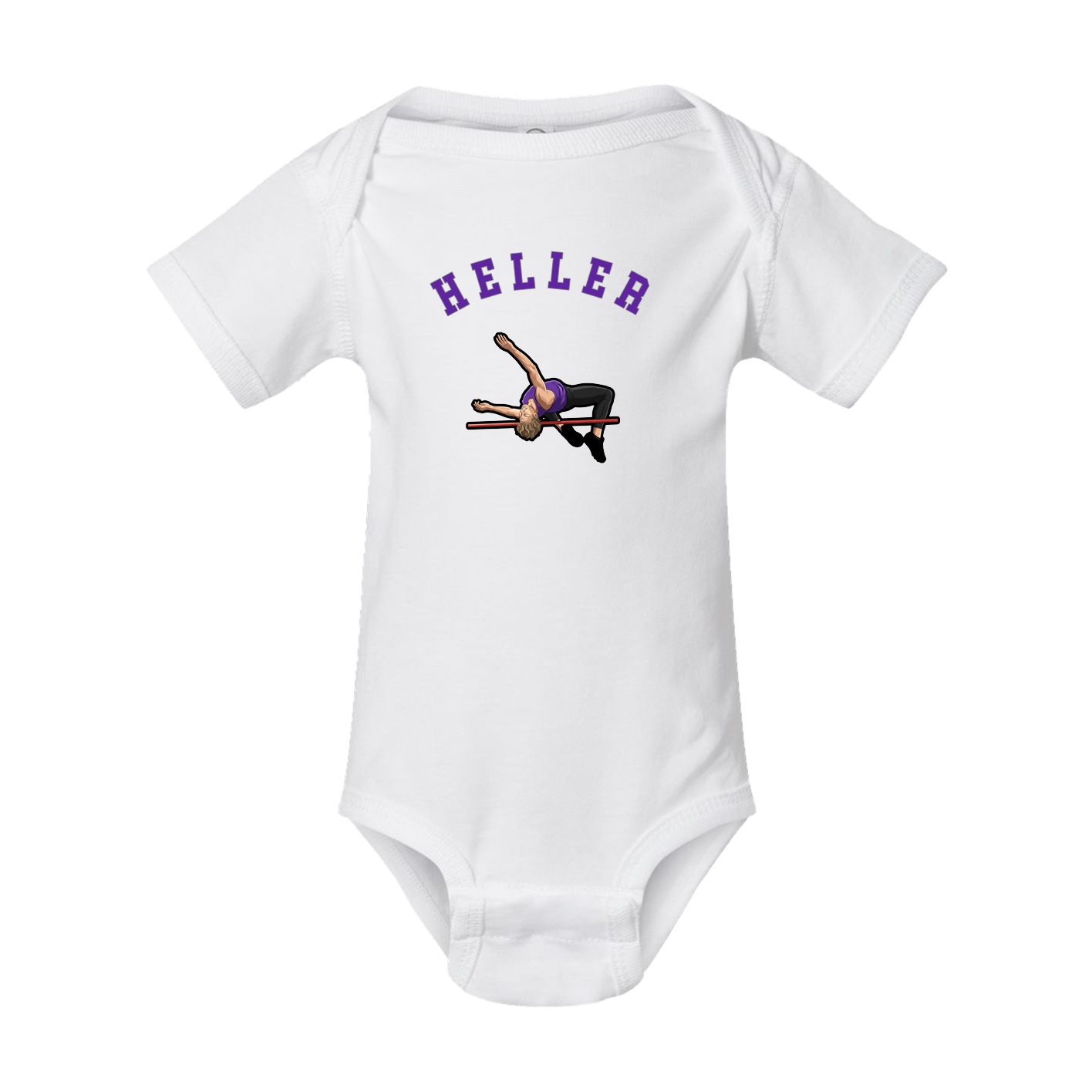 Baby Onesie — Shirsey Arch in White