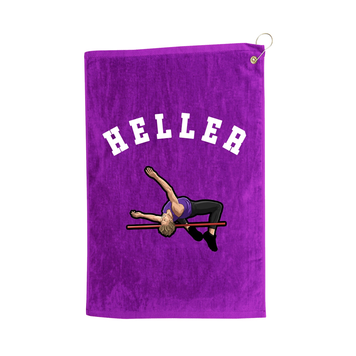 Golf Towel — Shirsey Arch in Purple