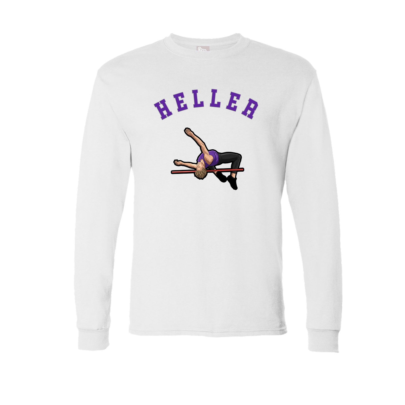 Long Sleeve Tee — Shirsey Arch in White