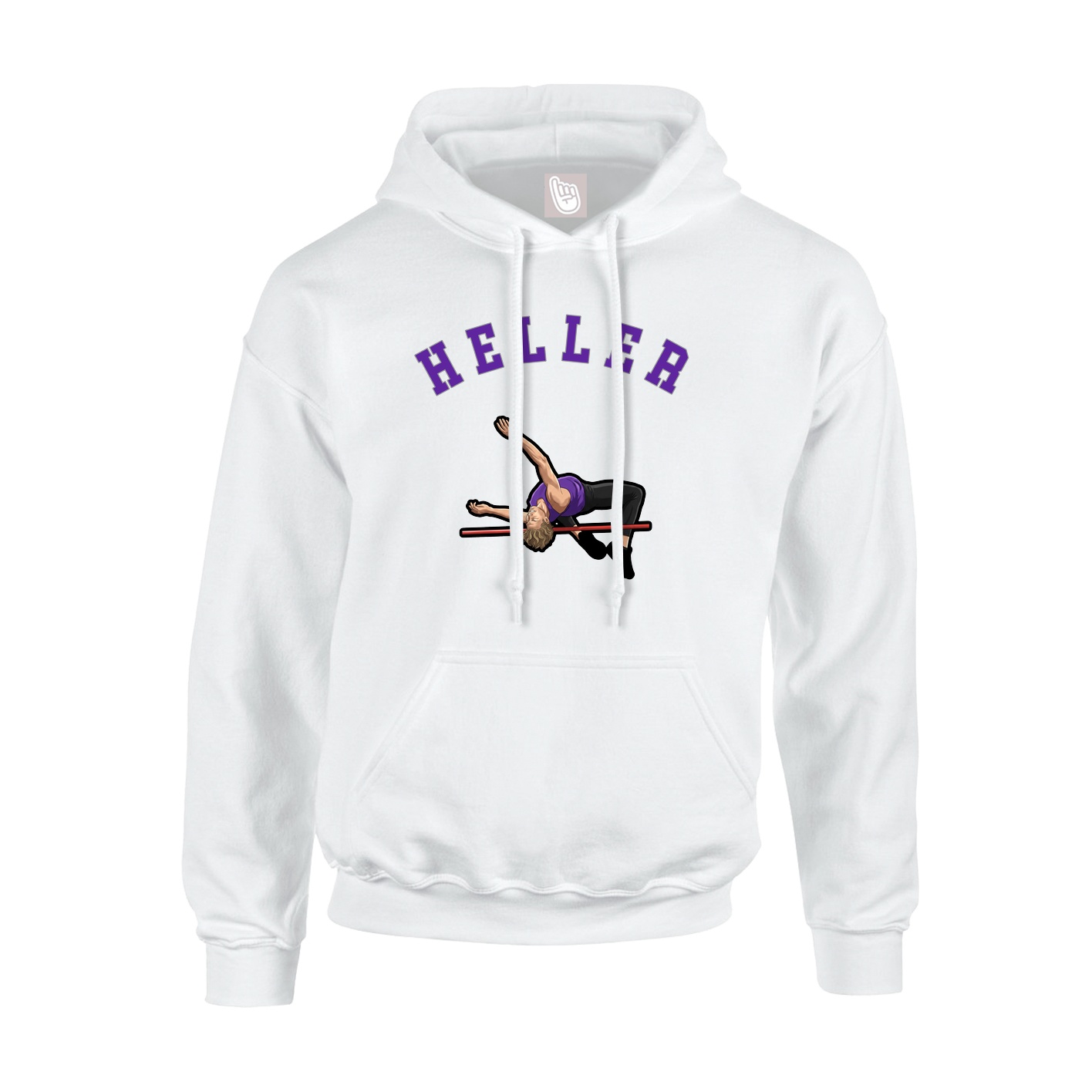 Hoodie — Shirsey Arch in White