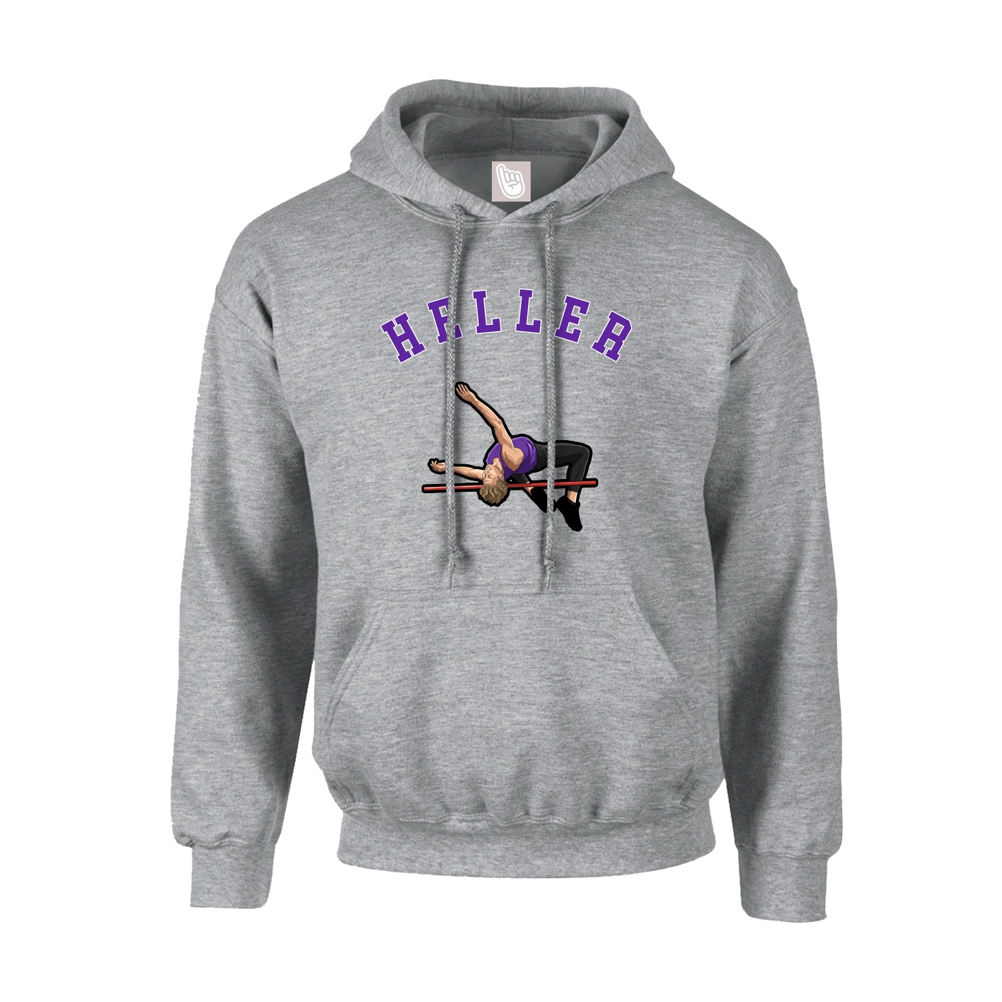 Youth Hoodie — Shirsey Arch in Grey
