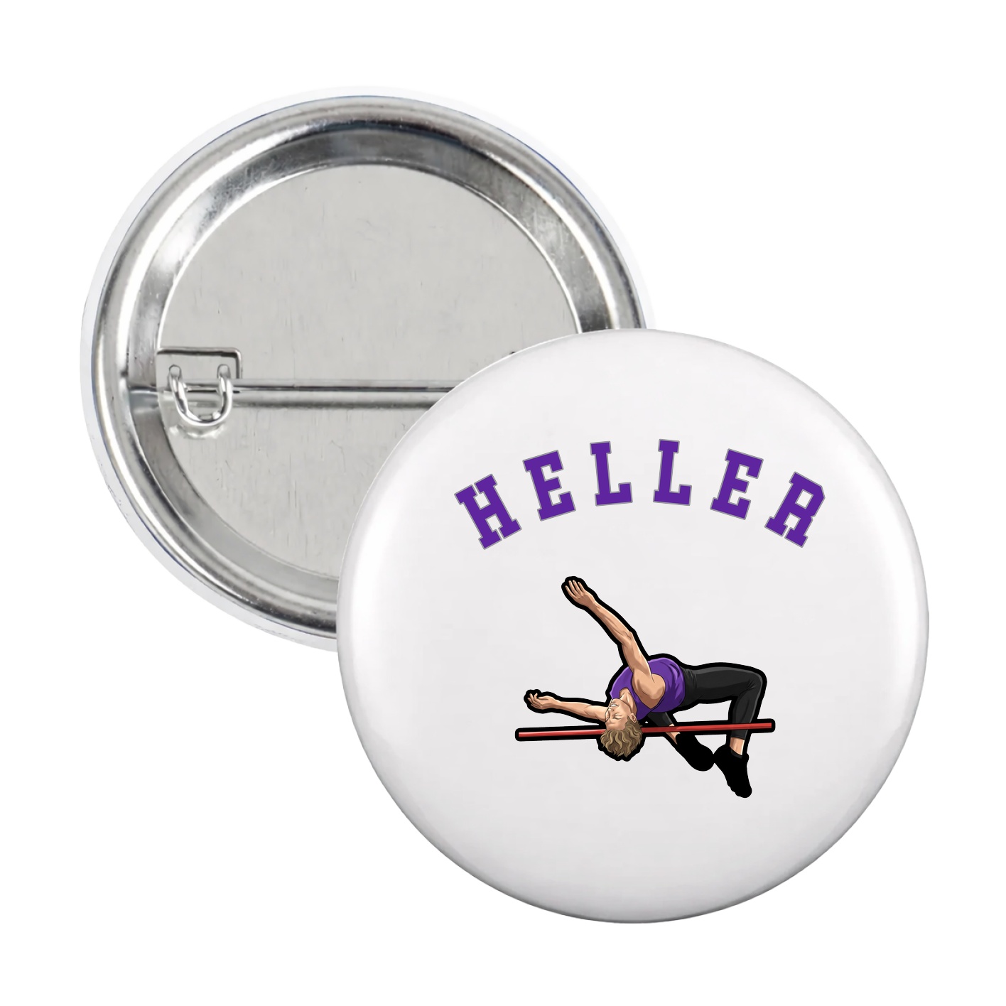 Game Day Button — Shirsey Arch in White
