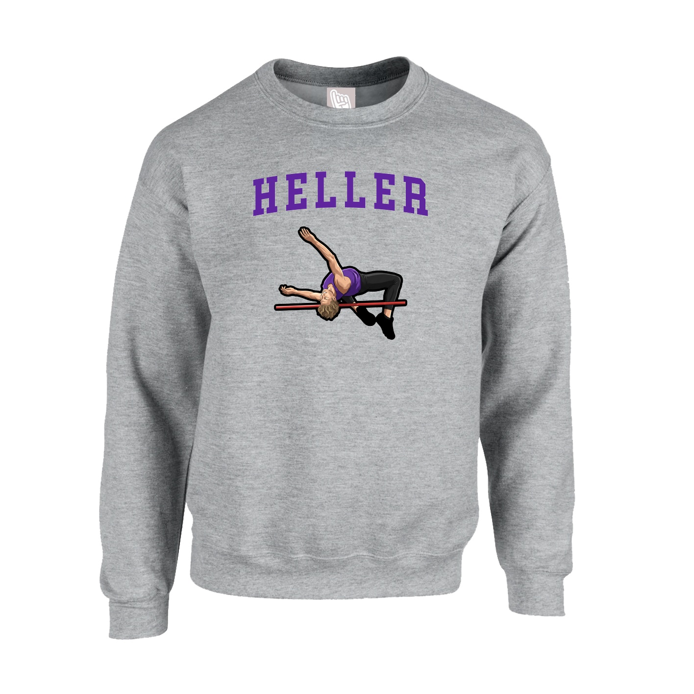 Fleece Crew — Shirsey in Grey