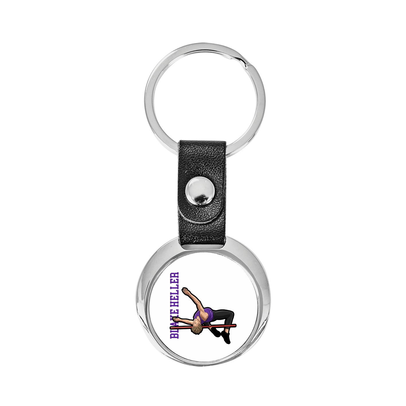 Key Chain — Name Vertical in Classic