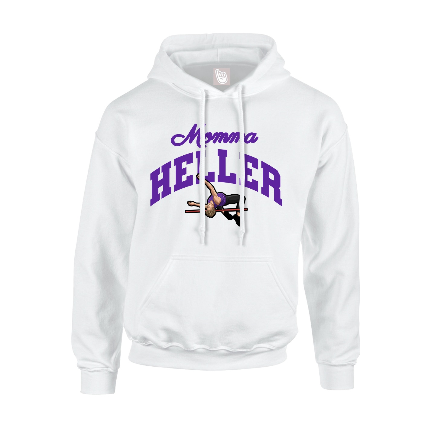 Youth Hoodie — Mothers Day Arch in White