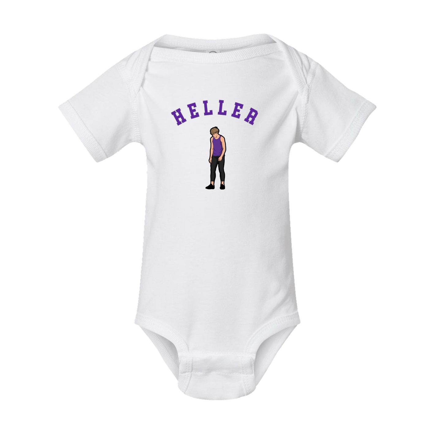 Baby Onesie — Shirsey Arch in White