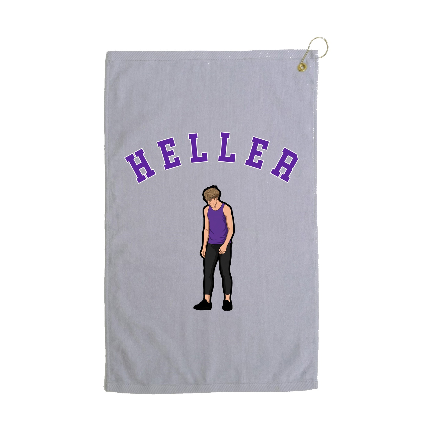 Golf Towel — Shirsey Arch in Grey