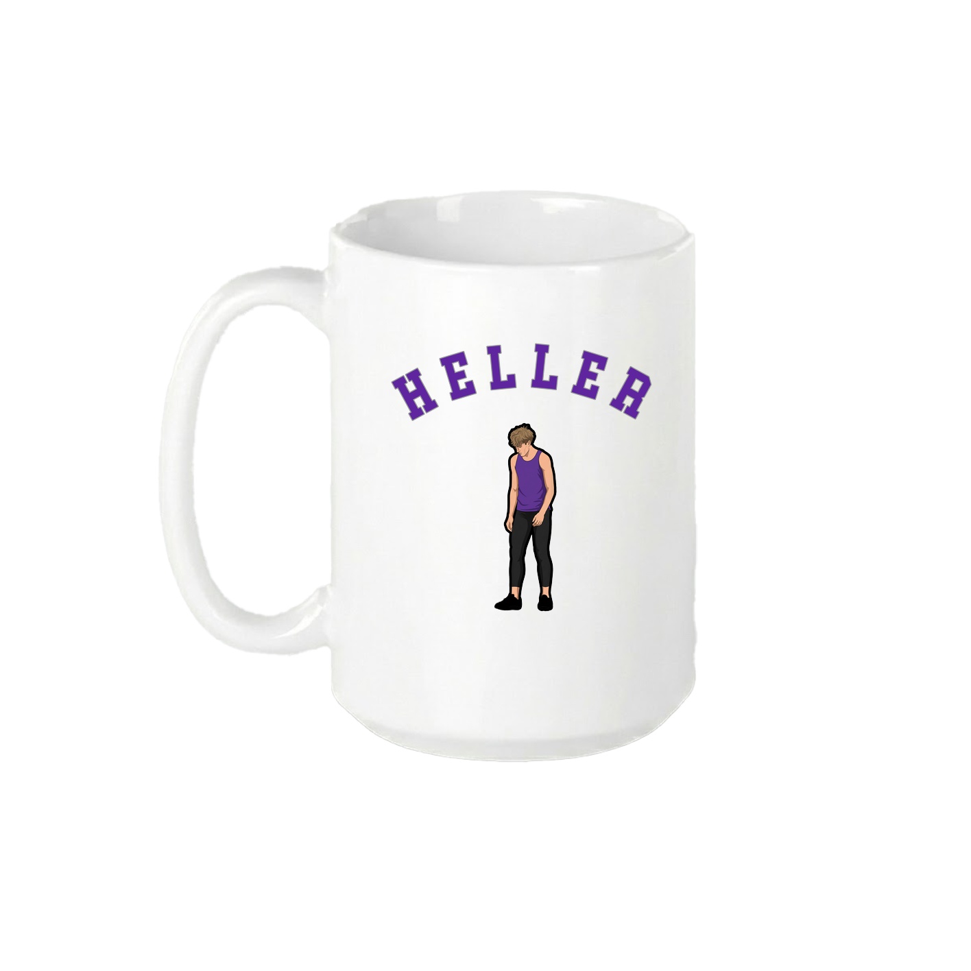 15oz Coffee Mug — Shirsey Arch in White