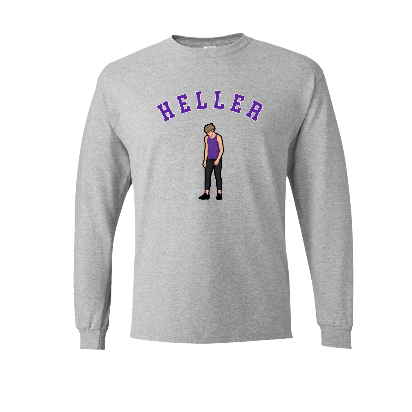 Long Sleeve Tee — Shirsey Arch in Grey