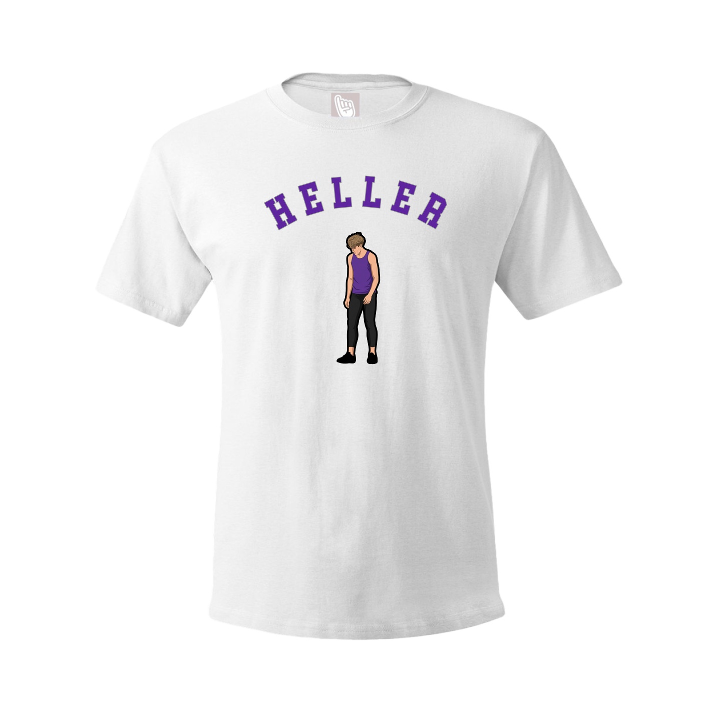 Youth Tee — Shirsey Arch in White
