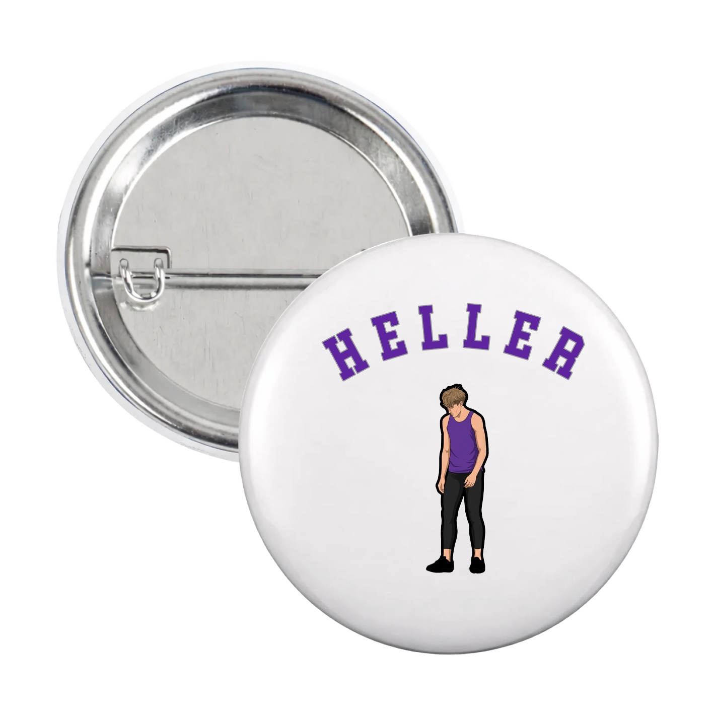 Game Day Button — Shirsey Arch in White