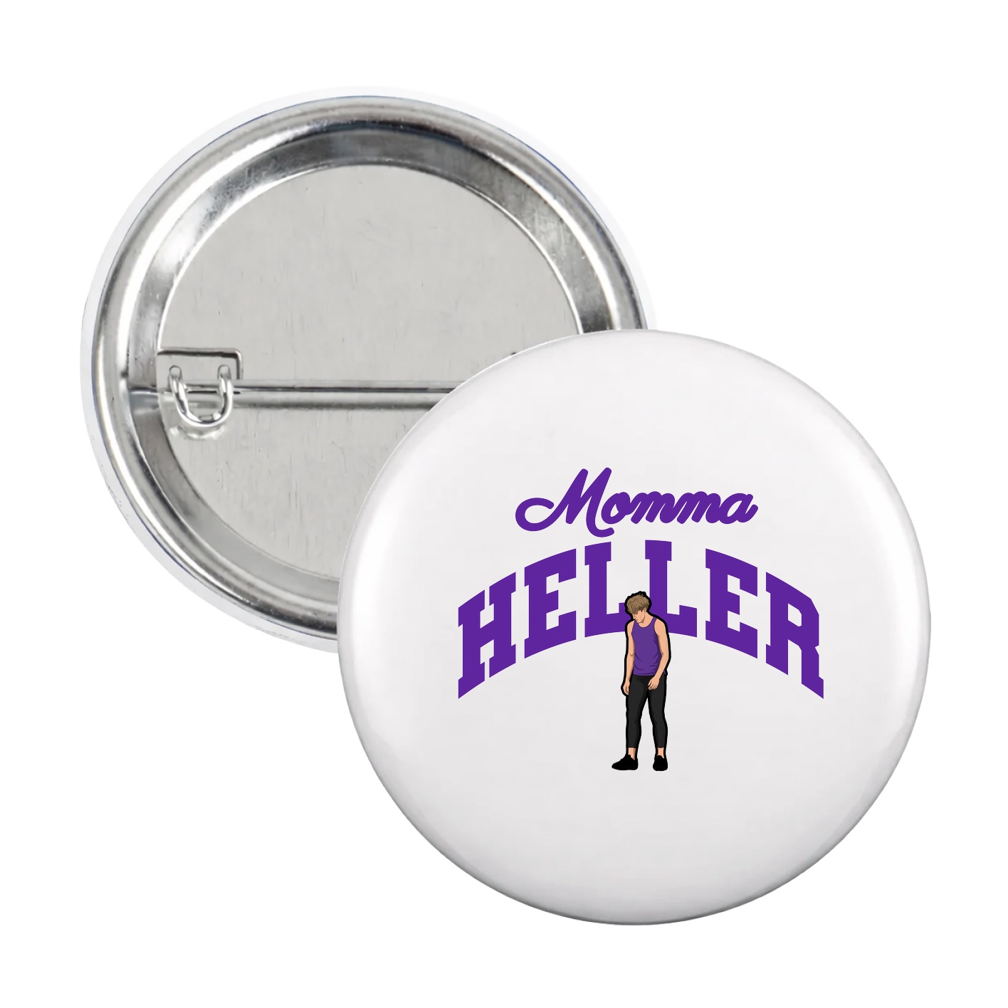 Game Day Button — Mothers Day Arch in White