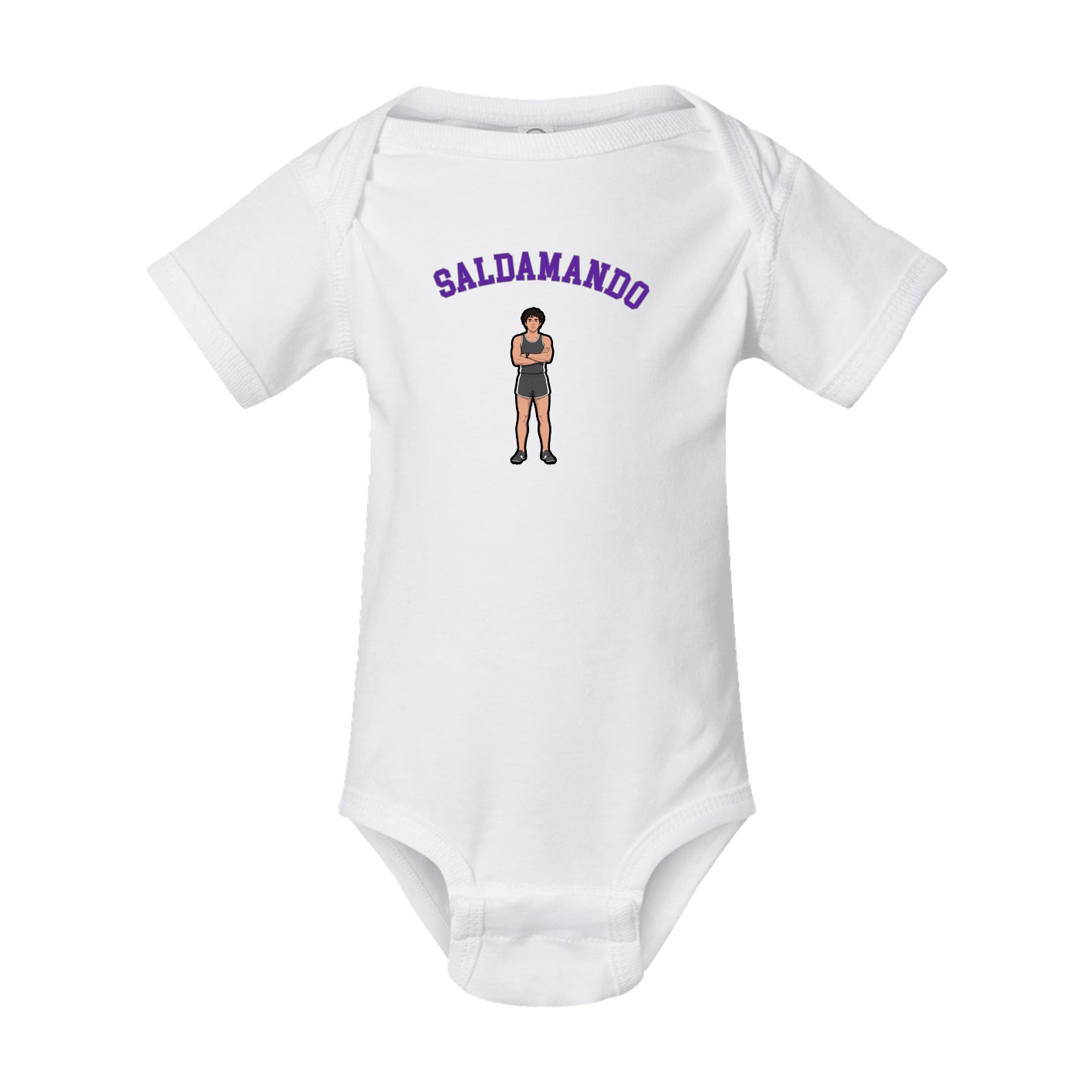 Baby Onesie — Shirsey Arch in White