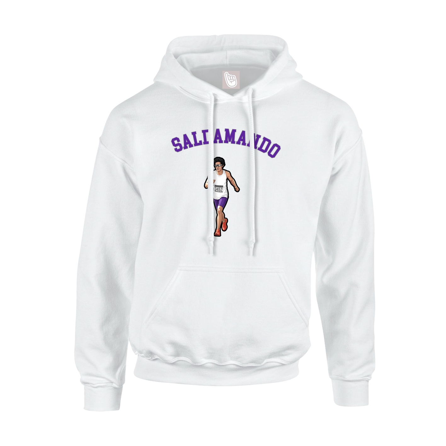 Hoodie — Shirsey Arch in White