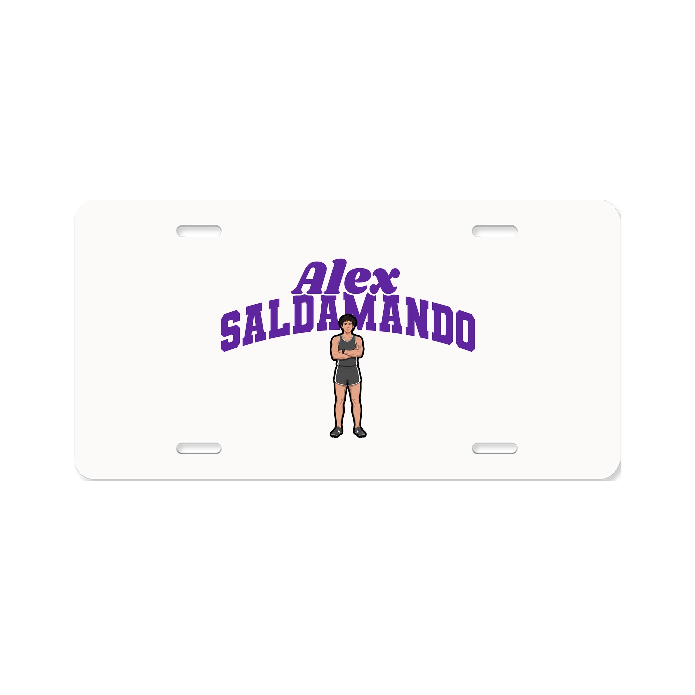License Plate — Signature Arch in Classic