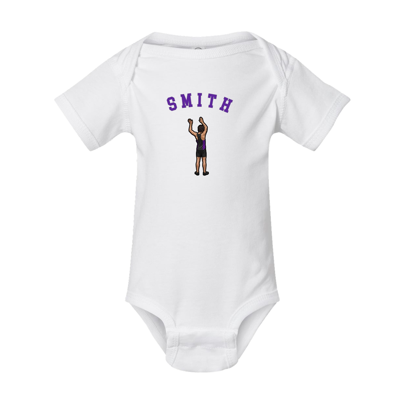 Baby Onesie — Shirsey Arch in White