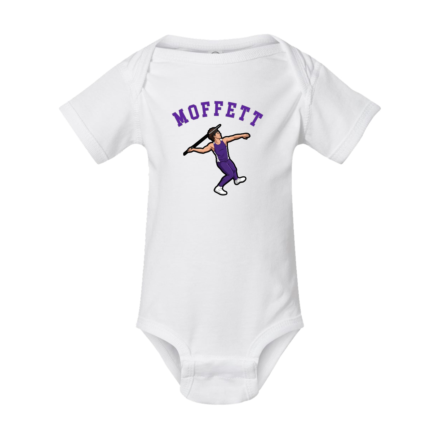 Baby Onesie — Shirsey Arch in White