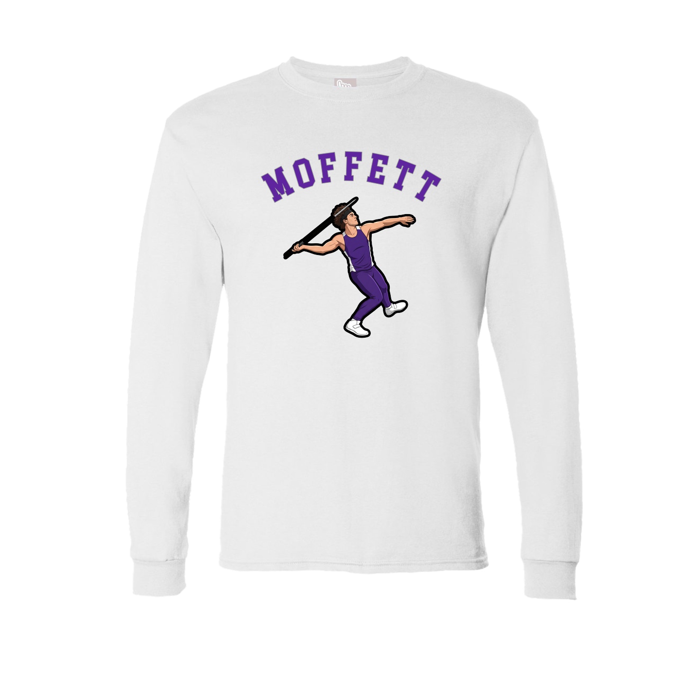 Long Sleeve Tee — Shirsey Arch in White