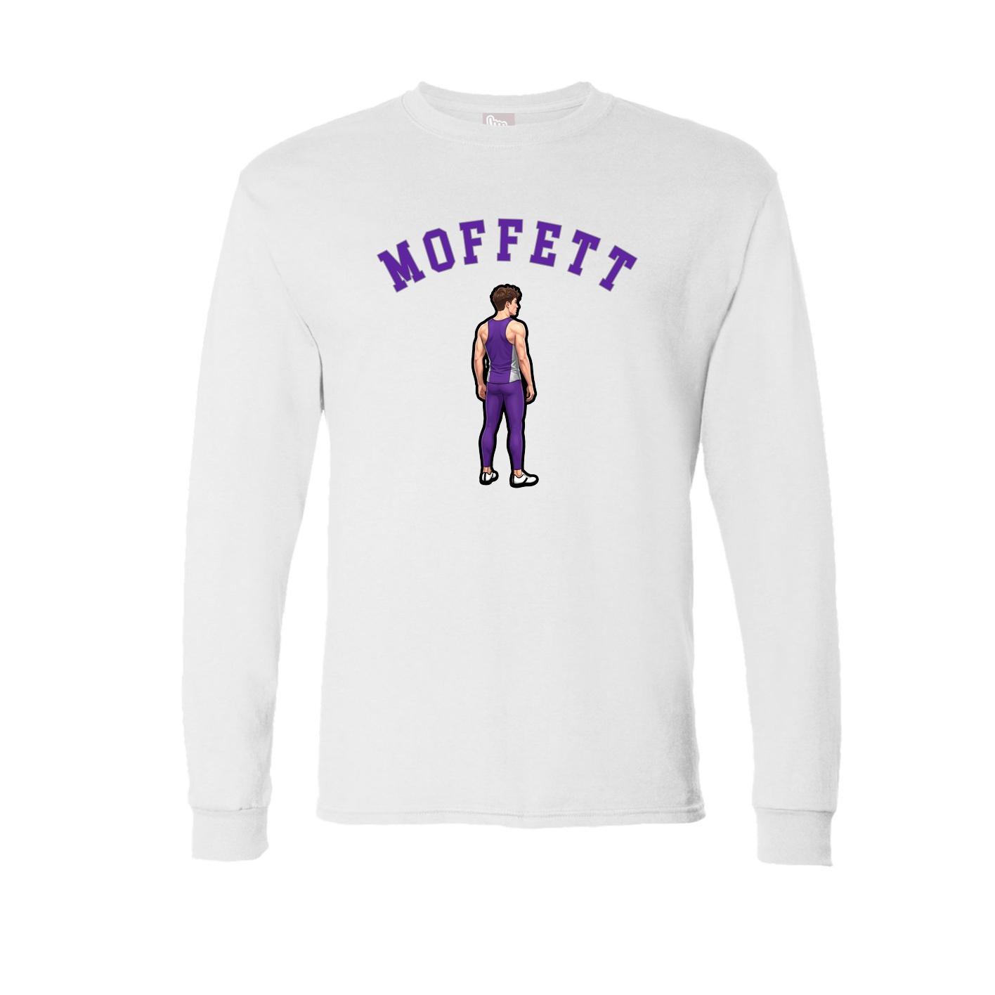 Long Sleeve Tee — Shirsey Arch in White