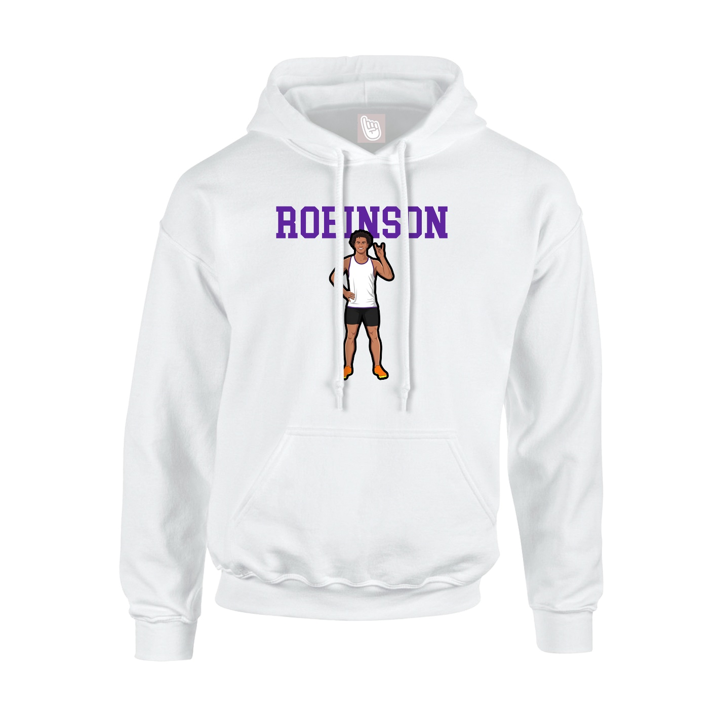 Hoodie — Shirsey in White