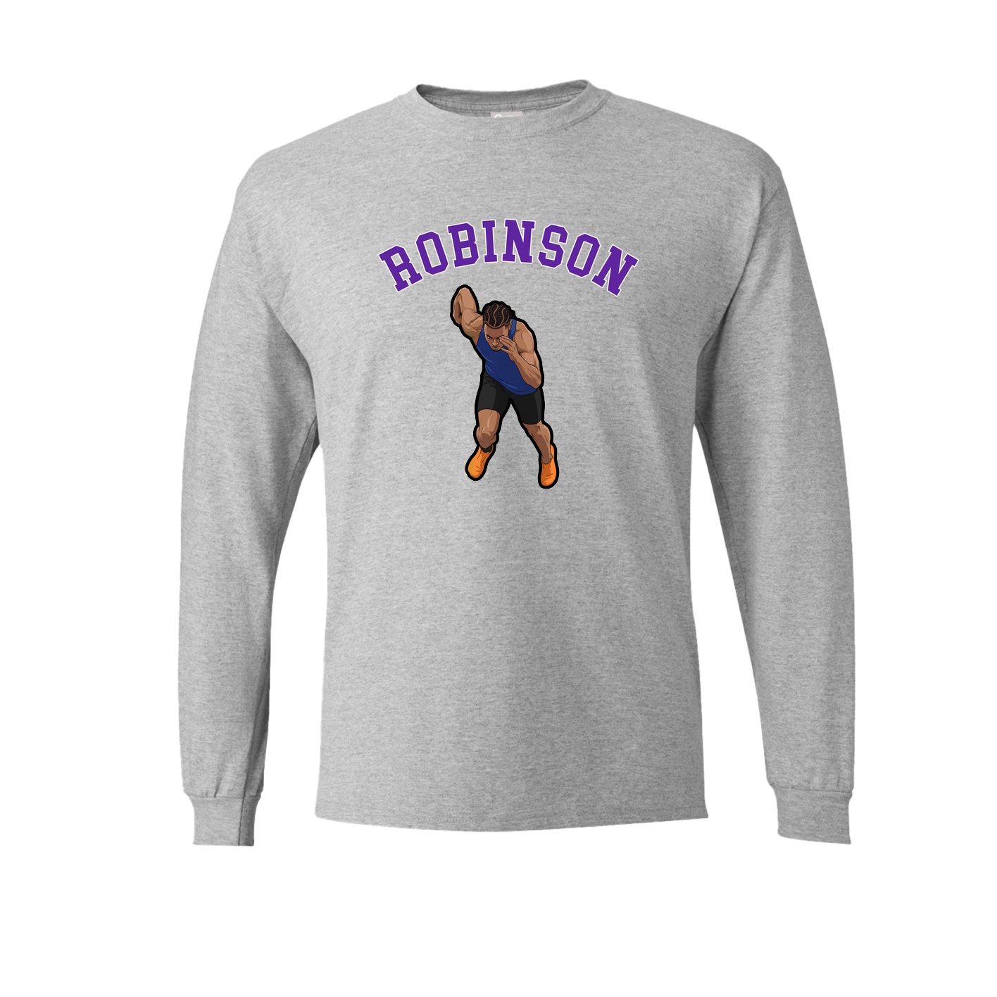 Long Sleeve Tee — Shirsey Arch in Grey