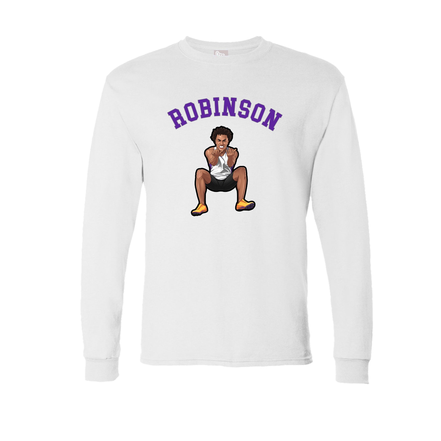 Long Sleeve Tee — Shirsey Arch in White