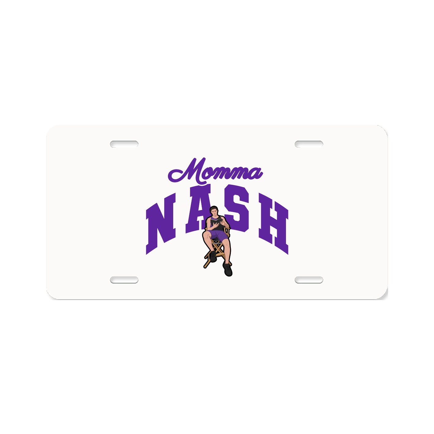 License Plate — Mothers Day Arch in Classic