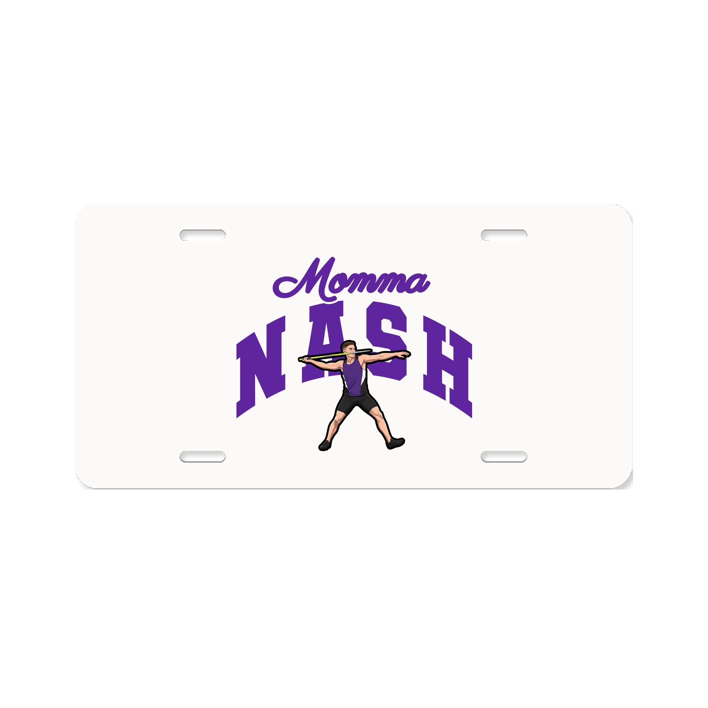 License Plate — Mothers Day Arch in Classic