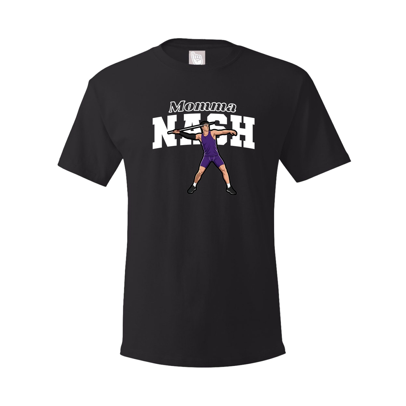 Youth Tee — Mothers Day Block in Black